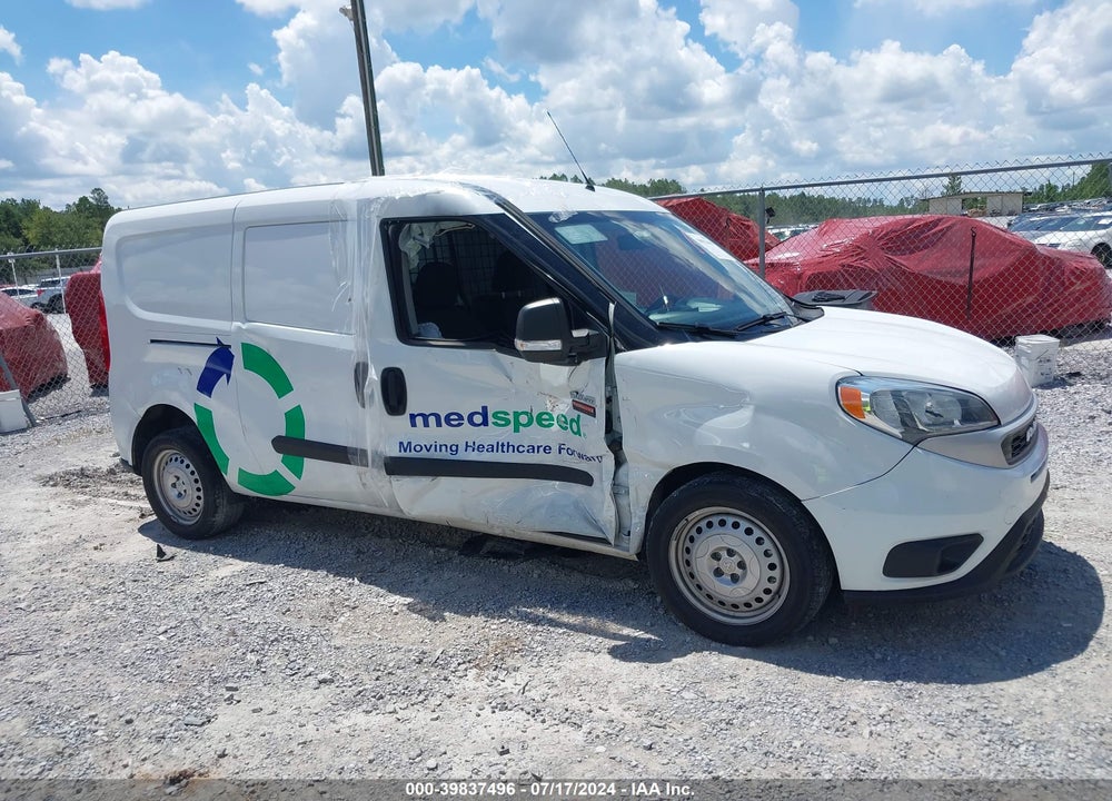 2022 RAM PROMASTER CITY CARGO VAN VIN: ZFBHRFAB0N6W55701