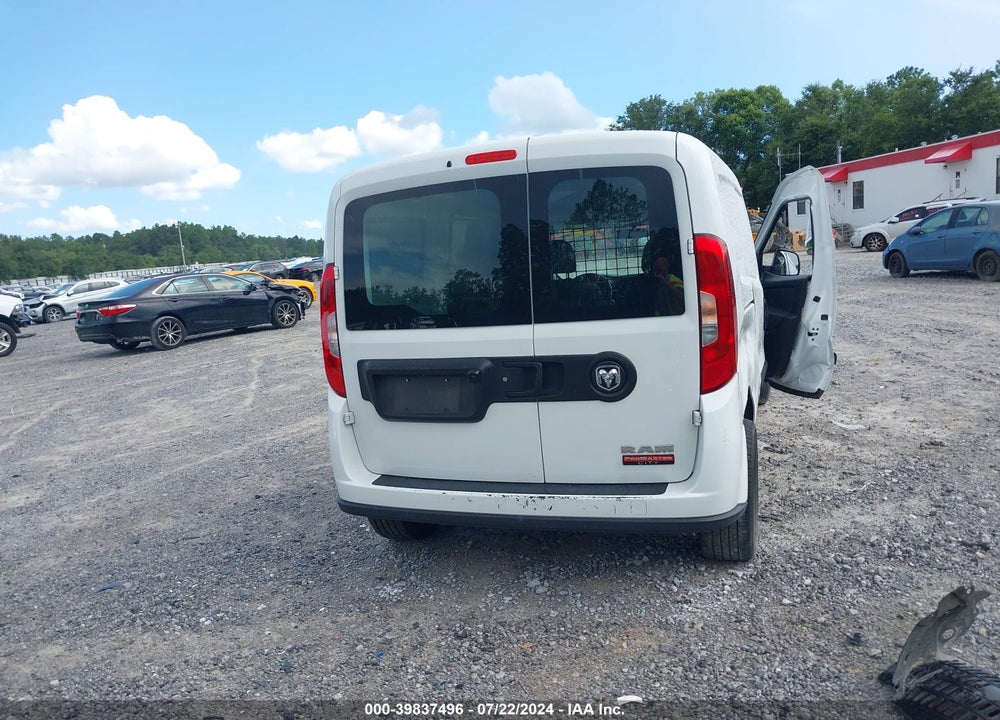2022 RAM PROMASTER CITY CARGO VAN VIN: ZFBHRFAB0N6W55701