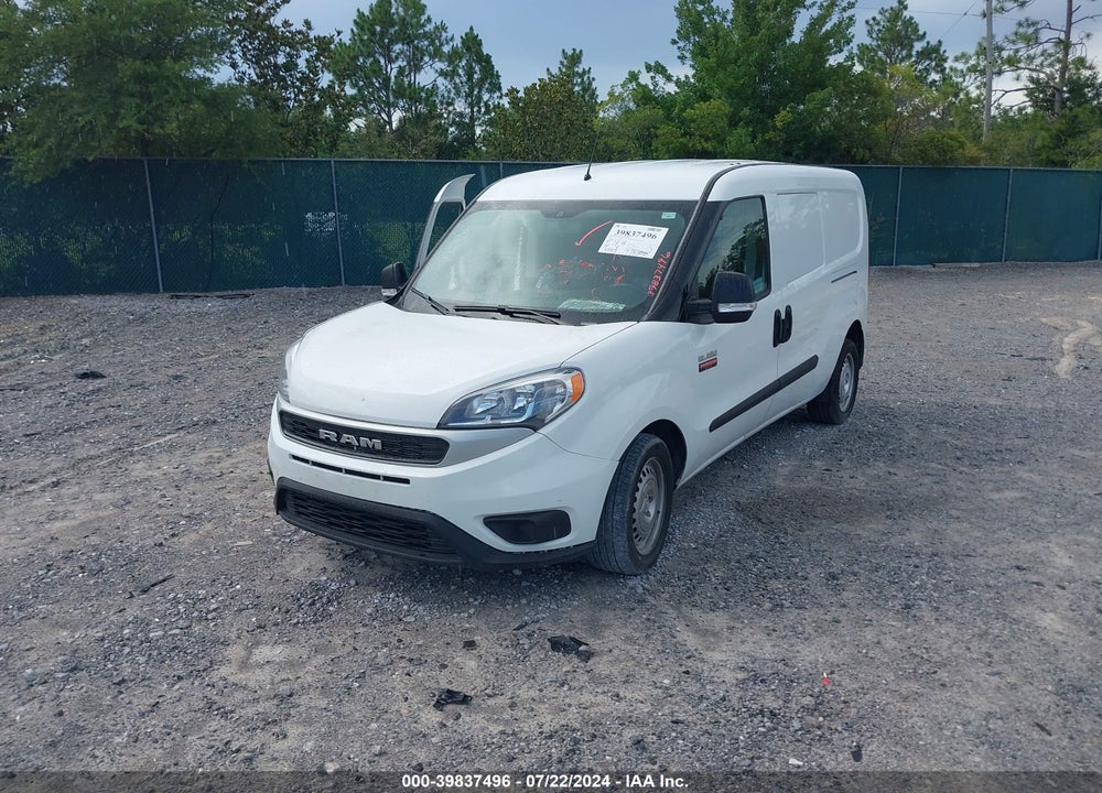 2022 RAM PROMASTER CITY CARGO VAN VIN: ZFBHRFAB0N6W55701