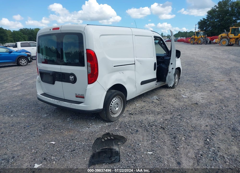 2022 RAM PROMASTER CITY CARGO VAN VIN: ZFBHRFAB0N6W55701