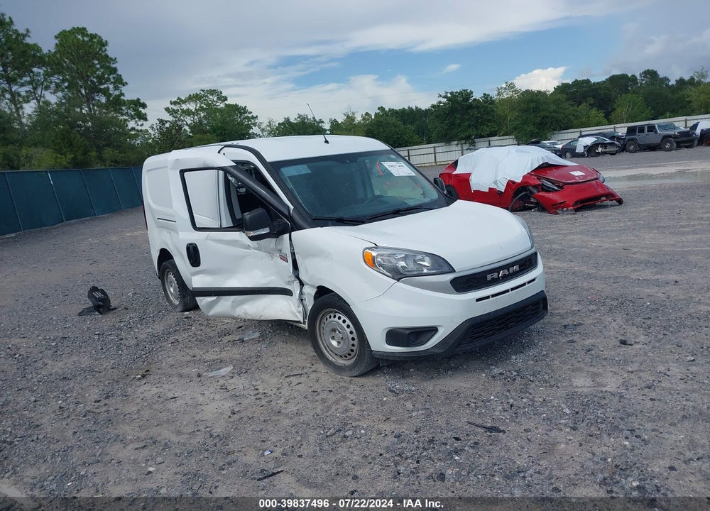 2022 RAM PROMASTER CITY CARGO VAN VIN: ZFBHRFAB0N6W55701