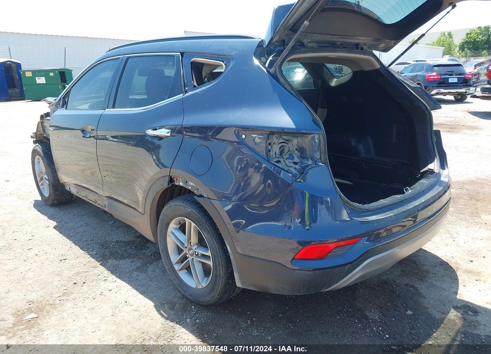 2017 HYUNDAI SANTA FE SPORT 2.4L VIN: 5NMZU3LB5HH028253