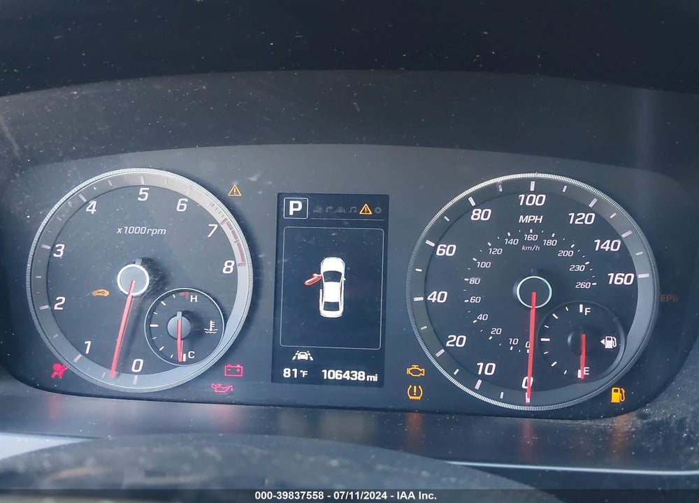 2015 HYUNDAI SONATA SPORT 2.0T VIN: 5NPE34AB1FH045805
