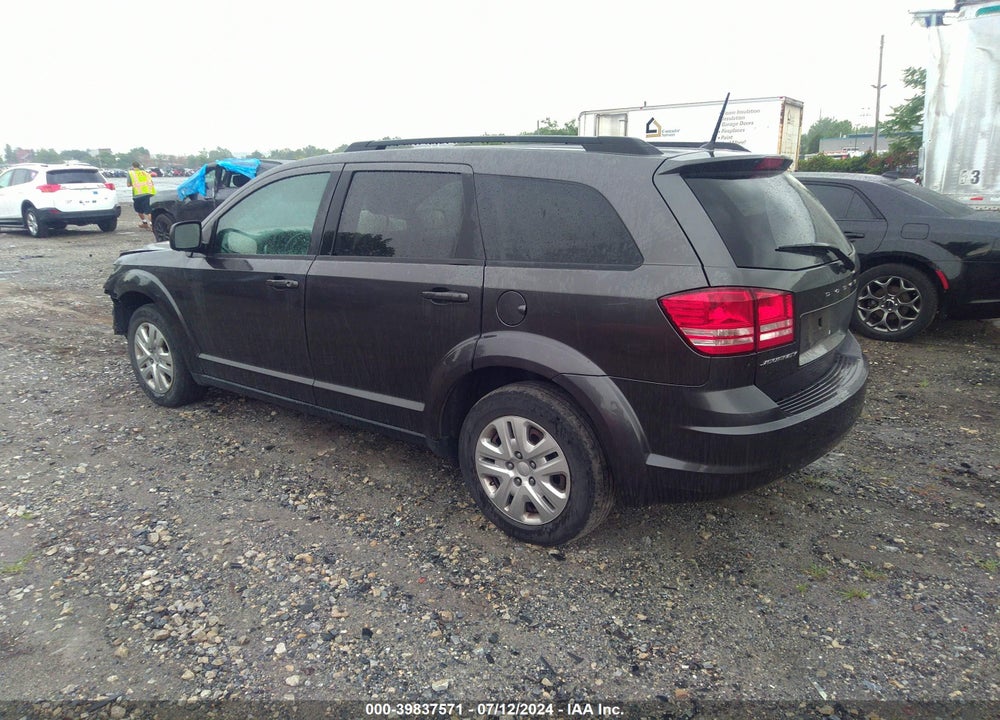 2019 DODGE JOURNEY SE VALUE PACKAGE VIN: 3C4PDCAB4KT737924
