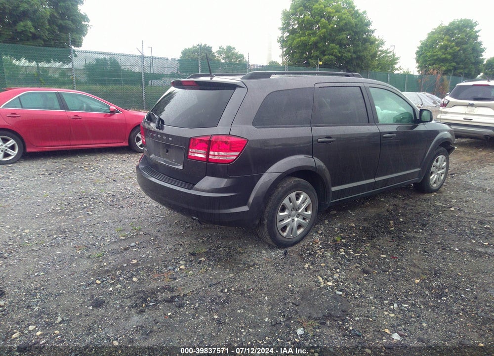 2019 DODGE JOURNEY SE VALUE PACKAGE VIN: 3C4PDCAB4KT737924