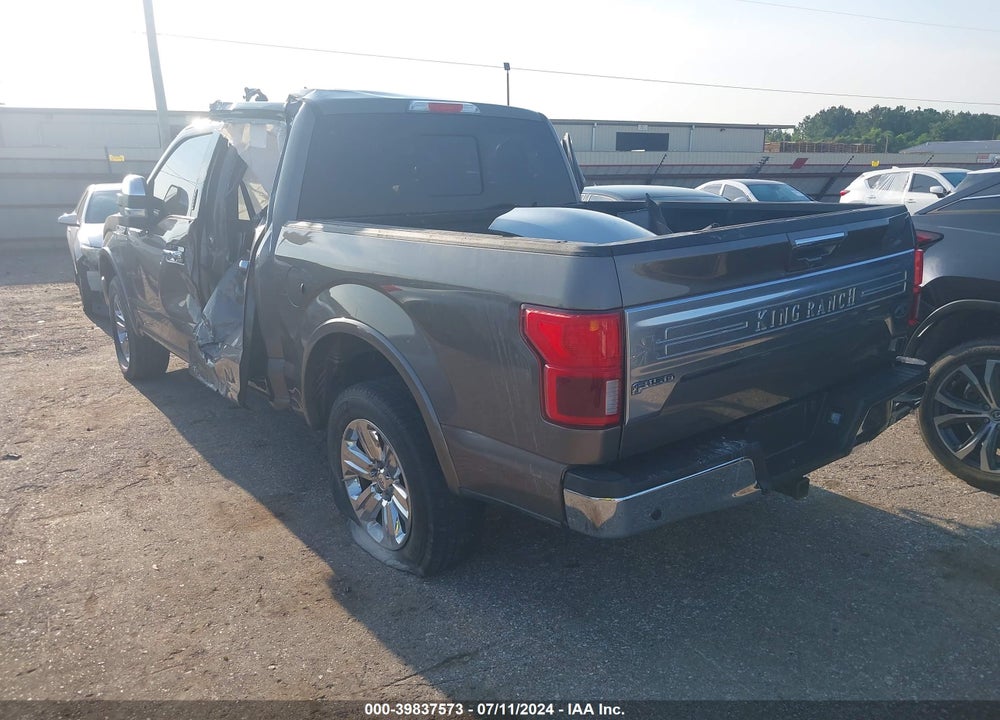 2018 FORD F-150 KING RANCH VIN: 1FTEW1EG8JFB59962