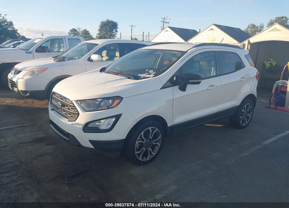 2020 FORD ECOSPORT SES VIN: MAJ6S3JL3LC324339