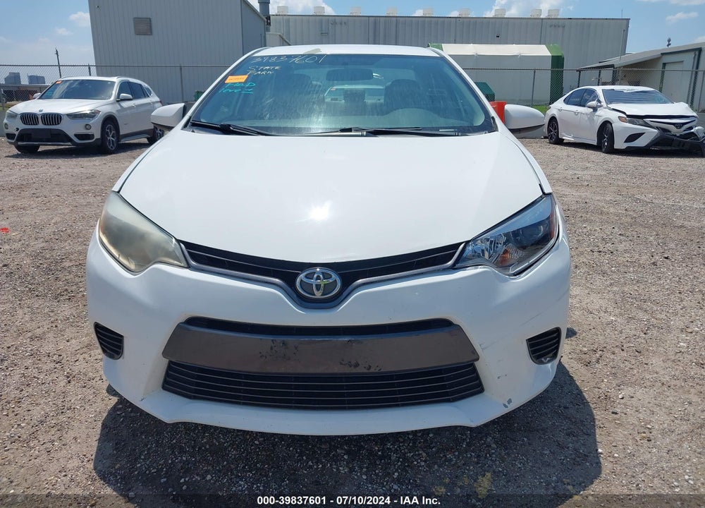 2016 TOYOTA COROLLA LE VIN: 5YFBURHE5GP510782