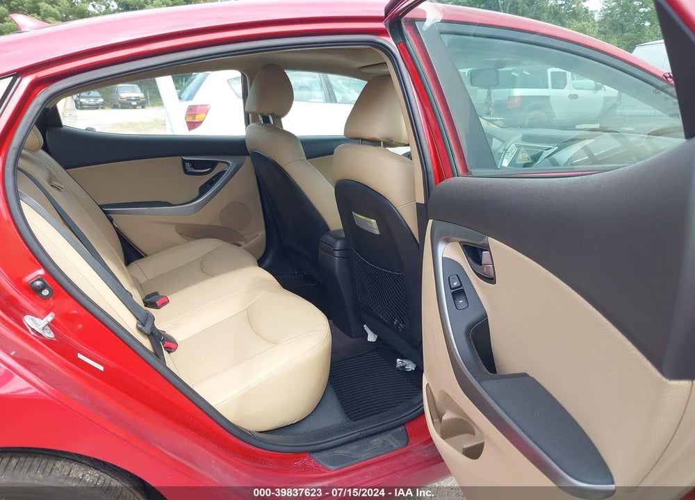 2011 HYUNDAI ELANTRA LIMITED (ULSAN PLANT) VIN: KMHDH4AE5BU161124