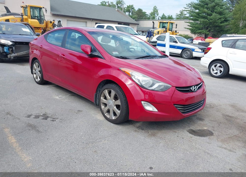 2011 HYUNDAI ELANTRA LIMITED (ULSAN PLANT) VIN: KMHDH4AE5BU161124