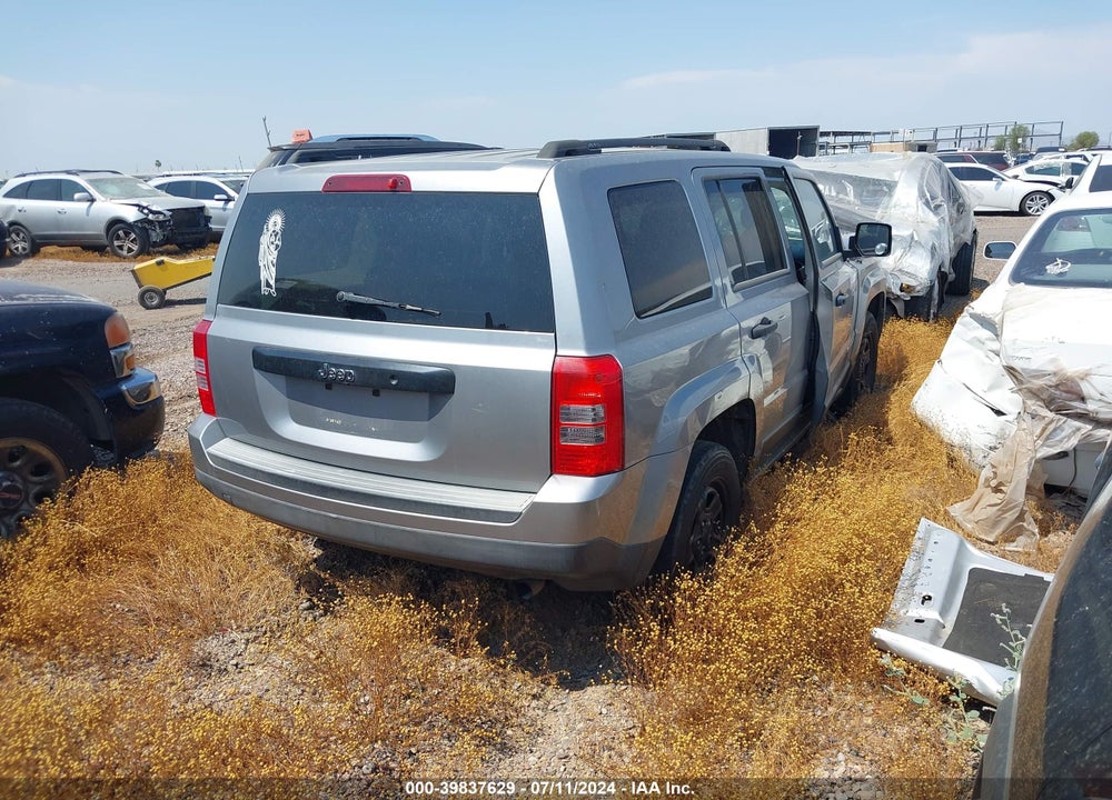 2015 JEEP PATRIOT SPORT VIN: 1C4NJPBB3FD419567