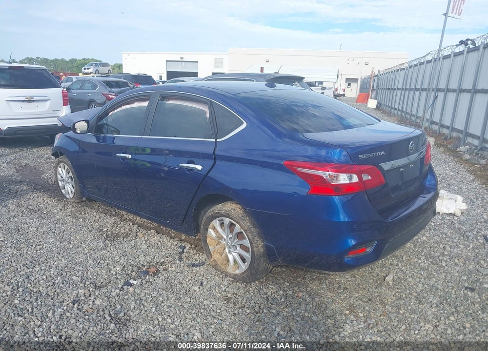 2018 NISSAN SENTRA SV VIN: 3N1AB7APXJY274626