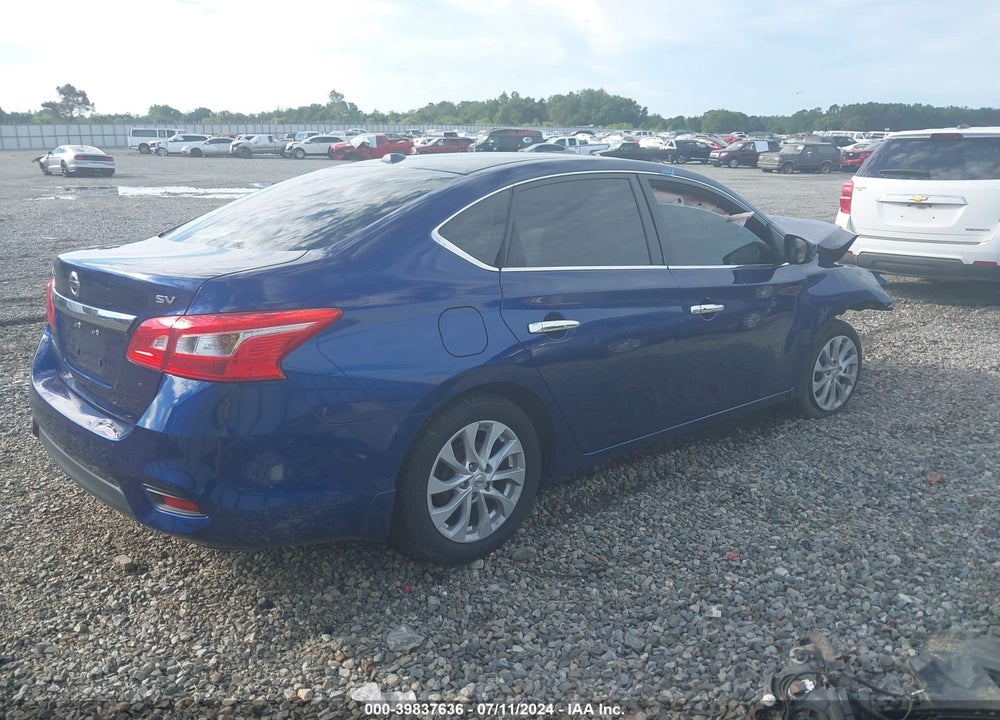 2018 NISSAN SENTRA SV VIN: 3N1AB7APXJY274626