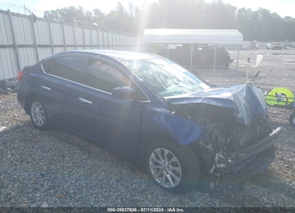2018 NISSAN SENTRA SV VIN: 3N1AB7APXJY274626