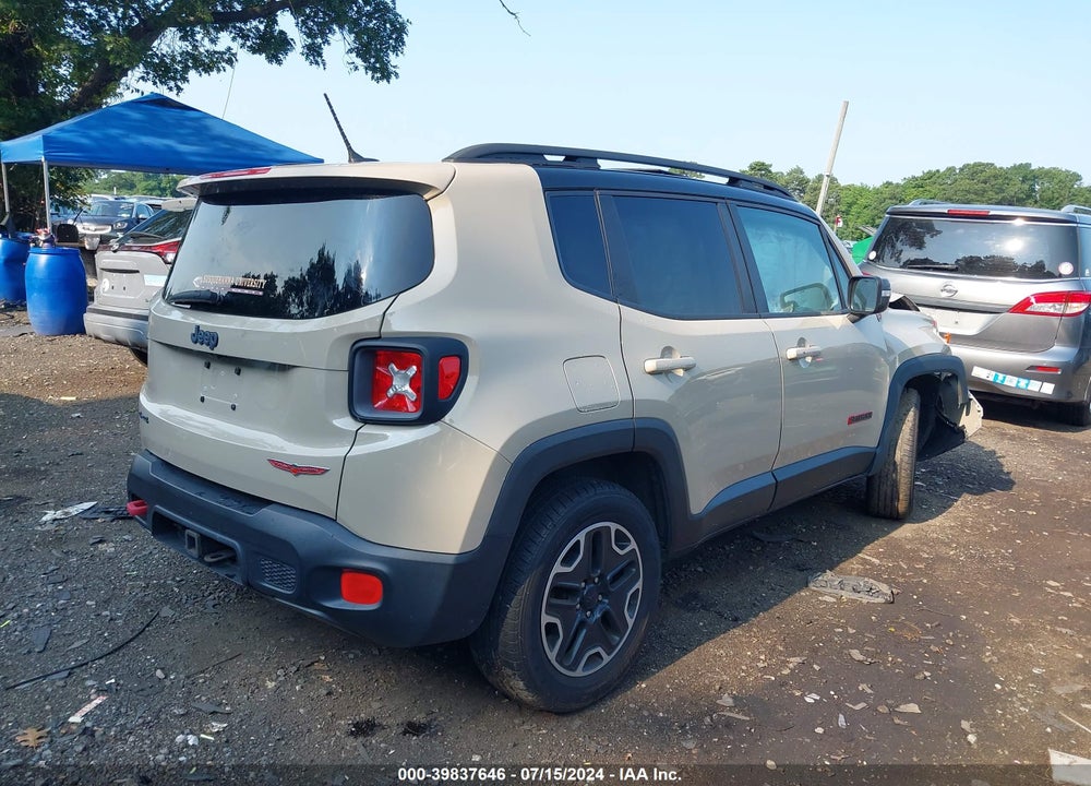 2016 JEEP RENEGADE TRAILHAWK VIN: ZACCJBCT1GPE07891