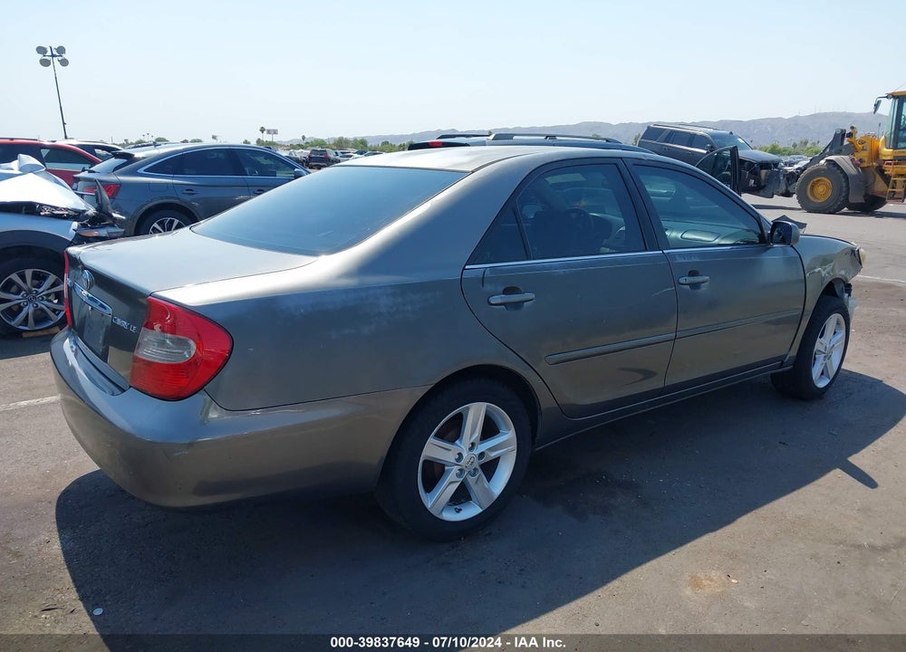 2004 TOYOTA CAMRY LE VIN: 4T1BE32K34U913727