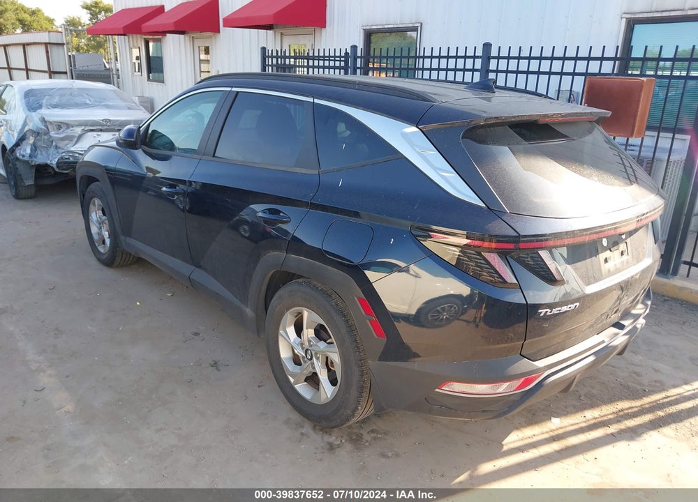 2022 HYUNDAI TUCSON SEL VIN: KM8JB3AE1NU066384