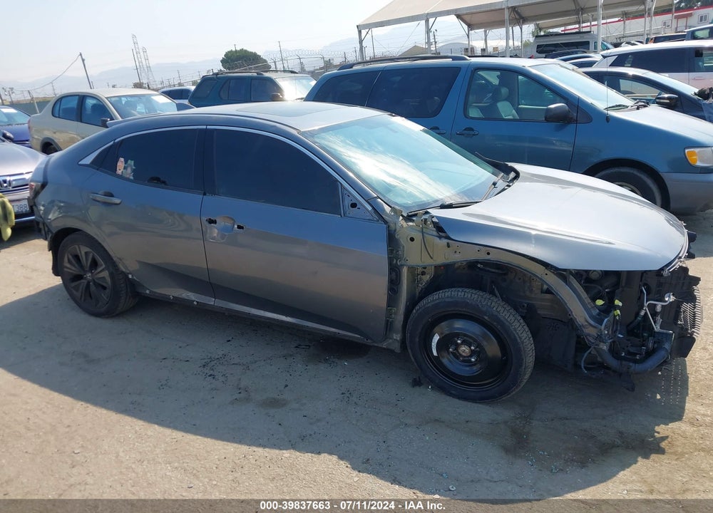 2018 HONDA CIVIC EX VIN: SHHFK7H54JU424070