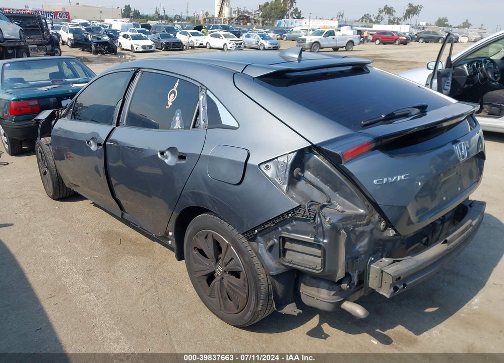 2018 HONDA CIVIC EX VIN: SHHFK7H54JU424070