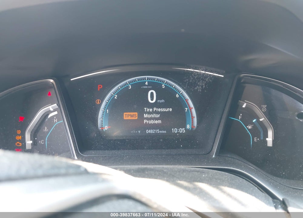 2018 HONDA CIVIC EX VIN: SHHFK7H54JU424070