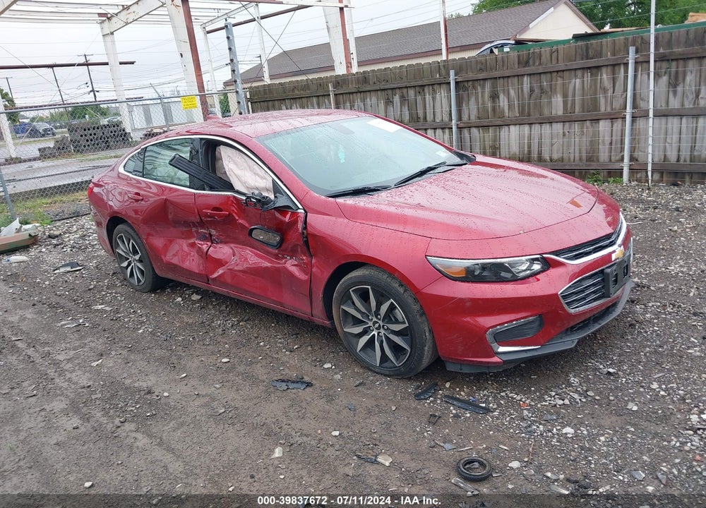 2018 CHEVROLET MALIBU LT VIN: 1G1ZD5ST6JF281129