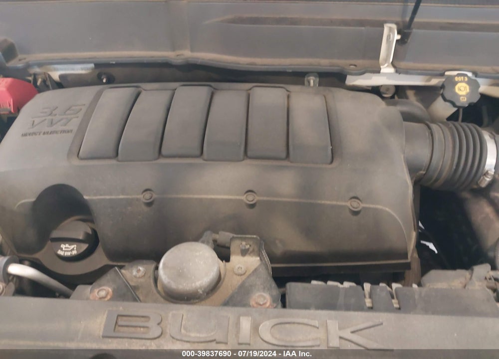 2012 BUICK ENCLAVE PREMIUM VIN: 5GAKVDED8CJ180261