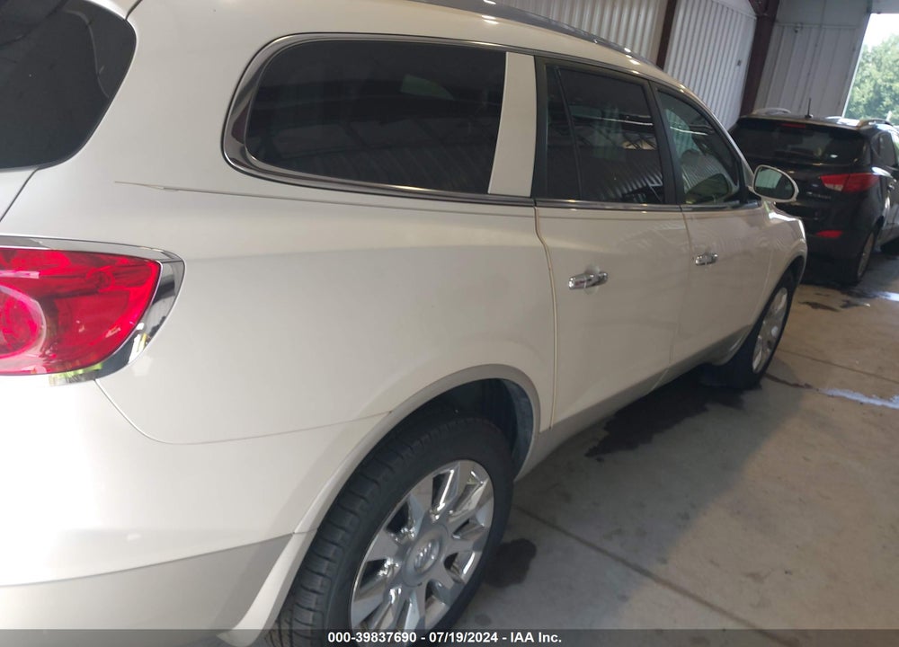 2012 BUICK ENCLAVE PREMIUM VIN: 5GAKVDED8CJ180261