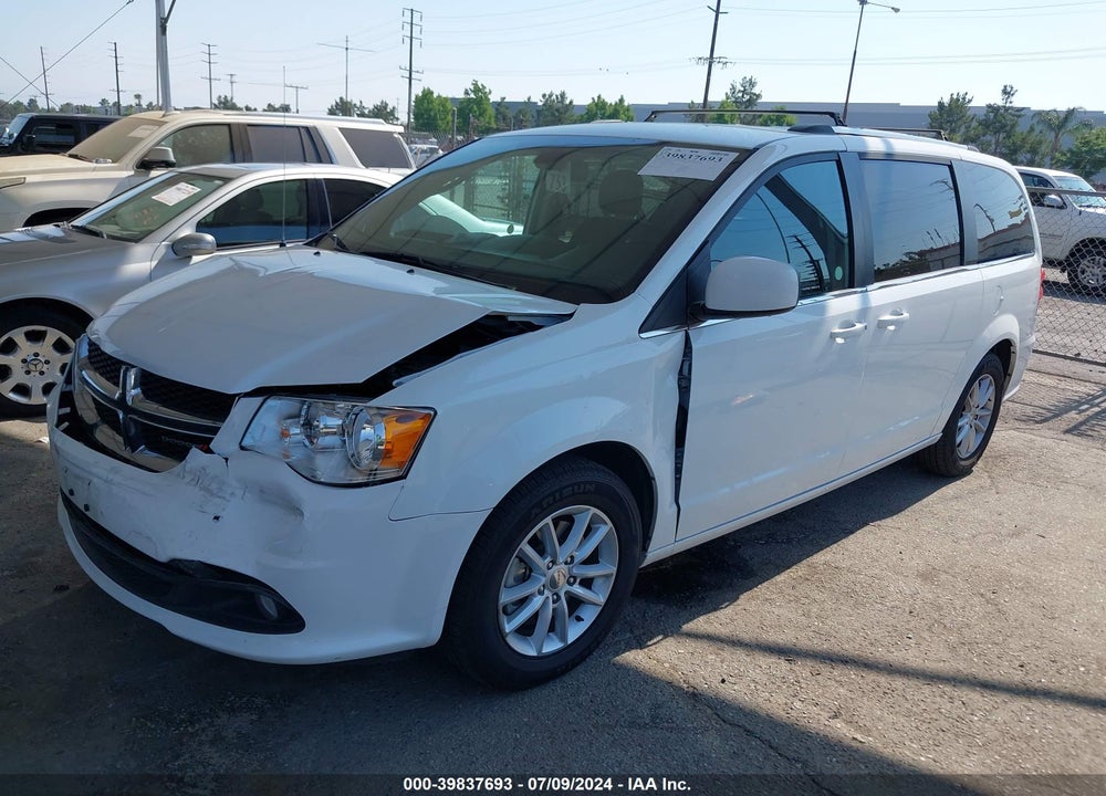 2019 DODGE GRAND CARAVAN SXT VIN: 2C4RDGCG7KR734981
