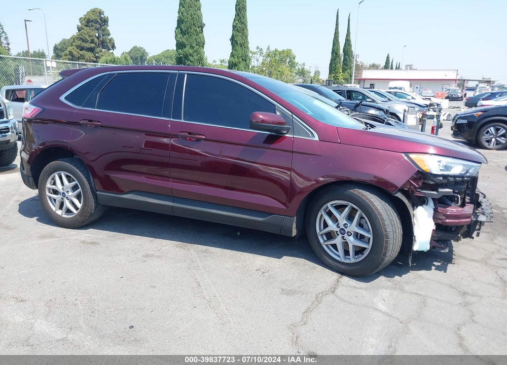2022 FORD EDGE SEL VIN: 2FMPK4J93NBA08317