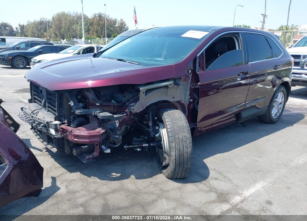 2022 FORD EDGE SEL VIN: 2FMPK4J93NBA08317