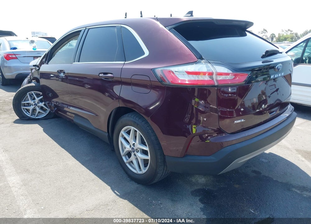 2022 FORD EDGE SEL VIN: 2FMPK4J93NBA08317