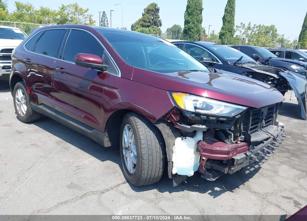 2022 FORD EDGE SEL VIN: 2FMPK4J93NBA08317