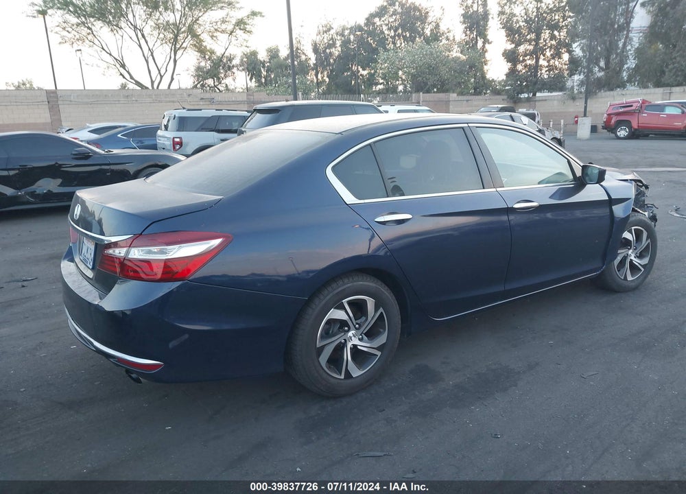 2016 HONDA ACCORD LX VIN: 1HGCR2F33GA201557