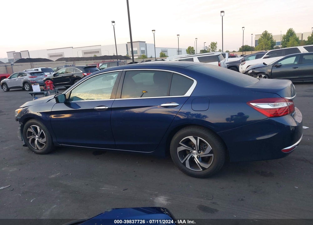 2016 HONDA ACCORD LX VIN: 1HGCR2F33GA201557