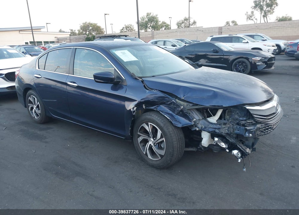 2016 HONDA ACCORD LX VIN: 1HGCR2F33GA201557