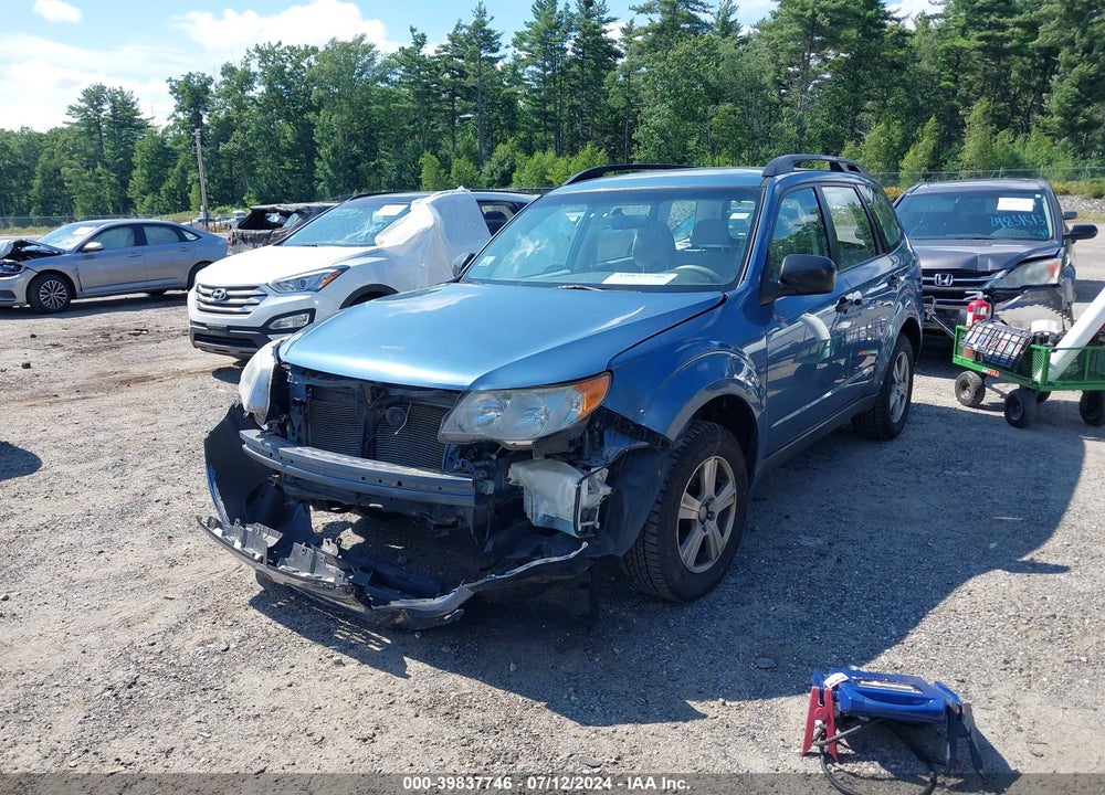 2010 SUBARU FORESTER 2.5X VIN: JF2SH6BC0AH903541