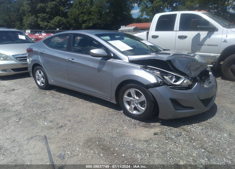 2015 HYUNDAI ELANTRA SE VIN: 5NPDH4AE8FH568181