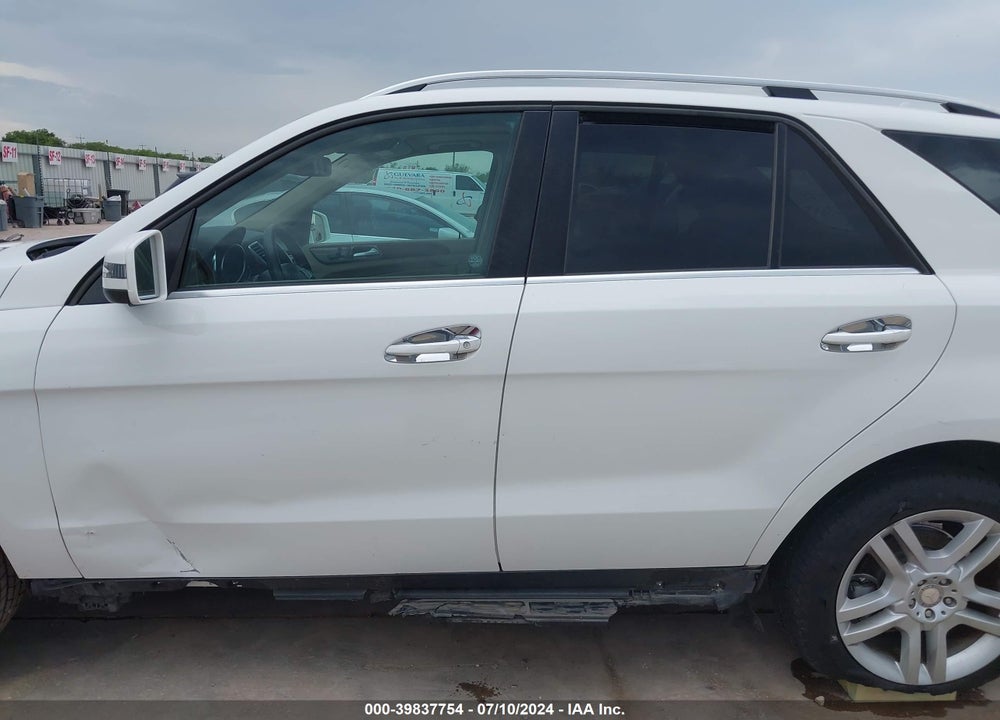 2014 MERCEDES-BENZ ML 350 VIN: 4JGDA5JB1EA322901