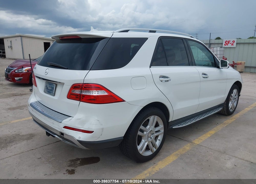 2014 MERCEDES-BENZ ML 350 VIN: 4JGDA5JB1EA322901