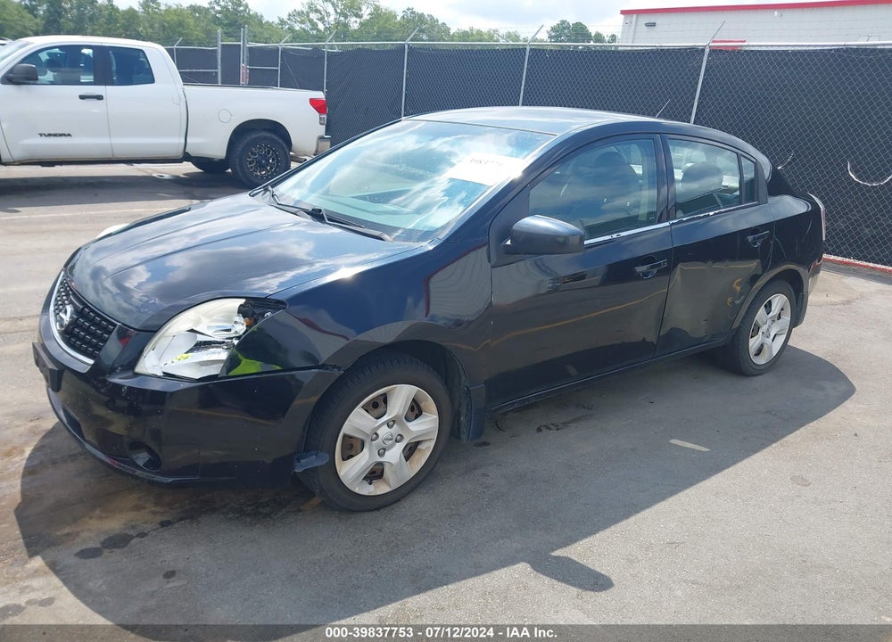 2008 NISSAN SENTRA 2.0 S VIN: 3N1AB61E28L700700
