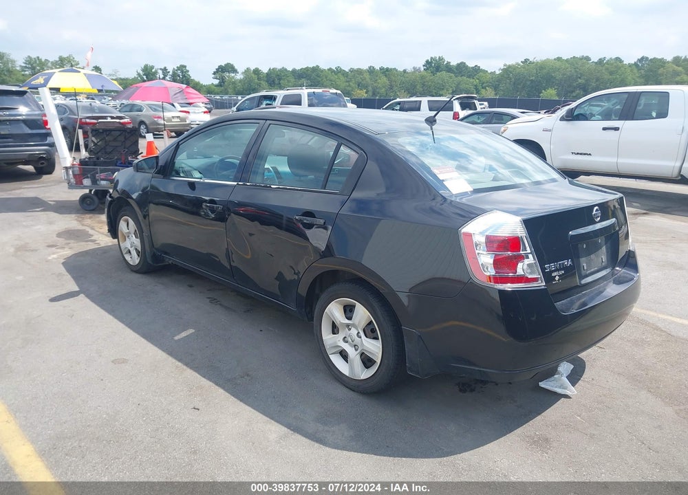 2008 NISSAN SENTRA 2.0 S VIN: 3N1AB61E28L700700