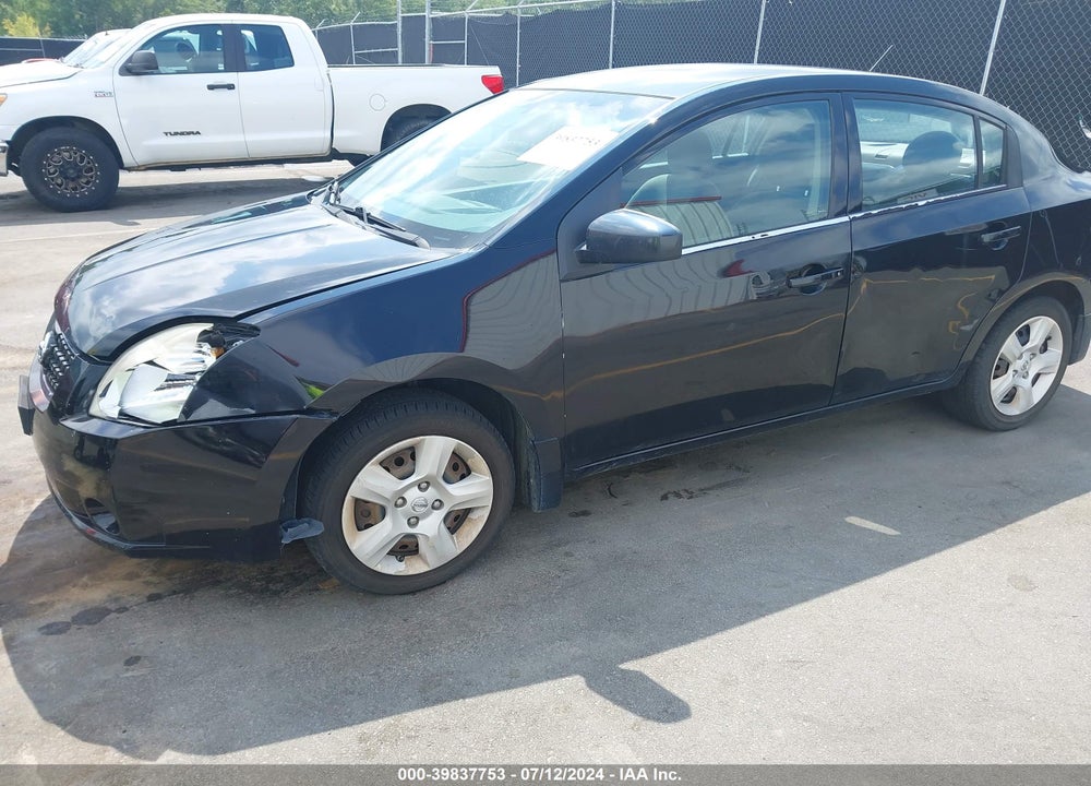 2008 NISSAN SENTRA 2.0 S VIN: 3N1AB61E28L700700