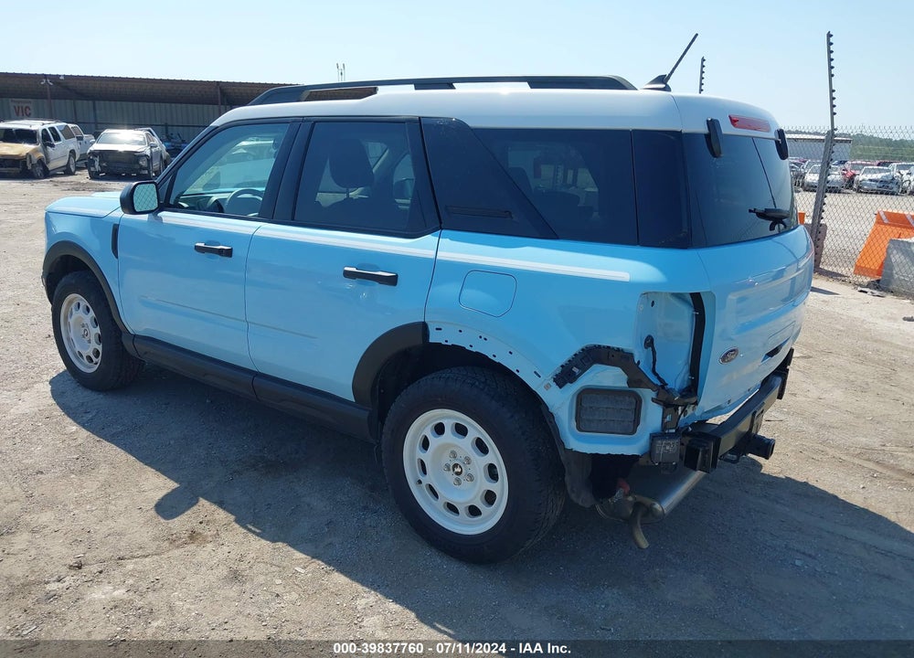 2023 FORD BRONCO SPORT HERITAGE VIN: 3FMCR9G65PRD65071