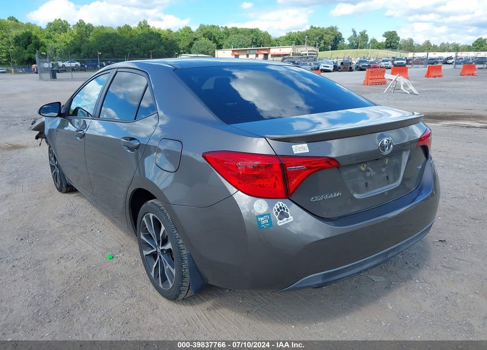 2017 TOYOTA COROLLA SE VIN: 2T1BURHEXHC758379