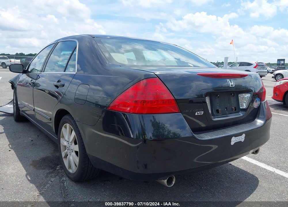 2007 HONDA ACCORD 3.0 SE VIN: 1HGCM66437A050671