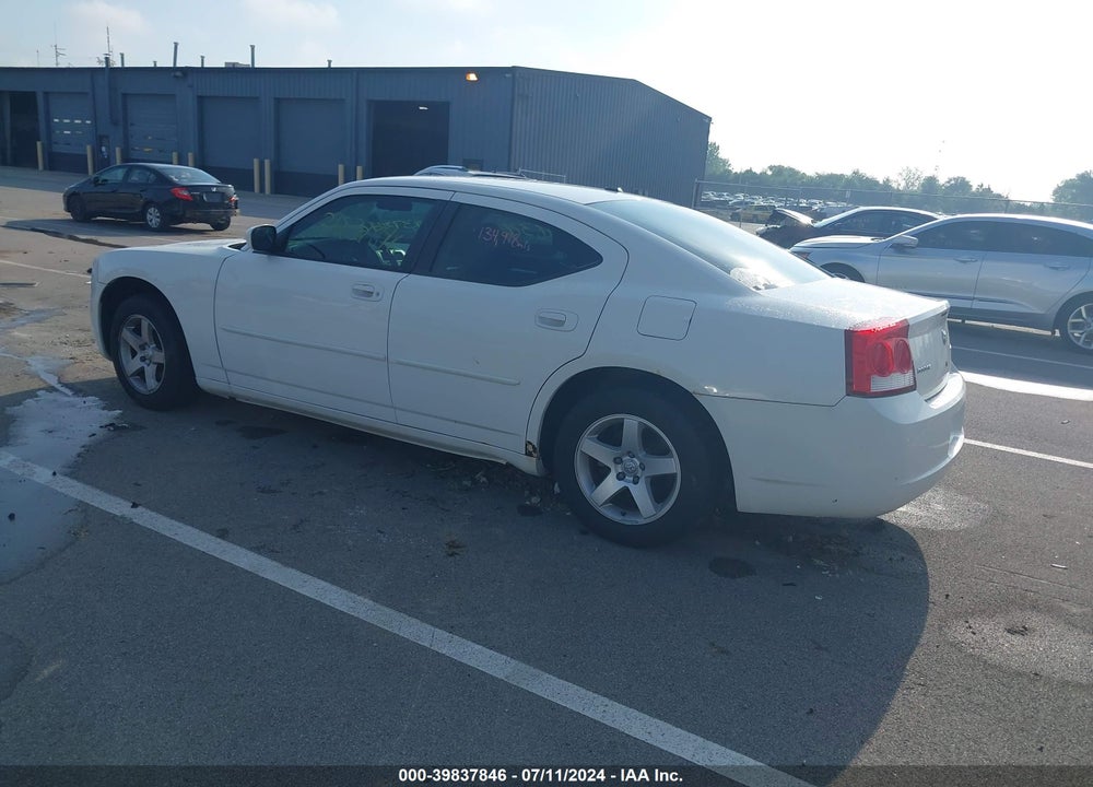 2010 DODGE CHARGER SXT VIN: 2B3CA3CV8AH211996