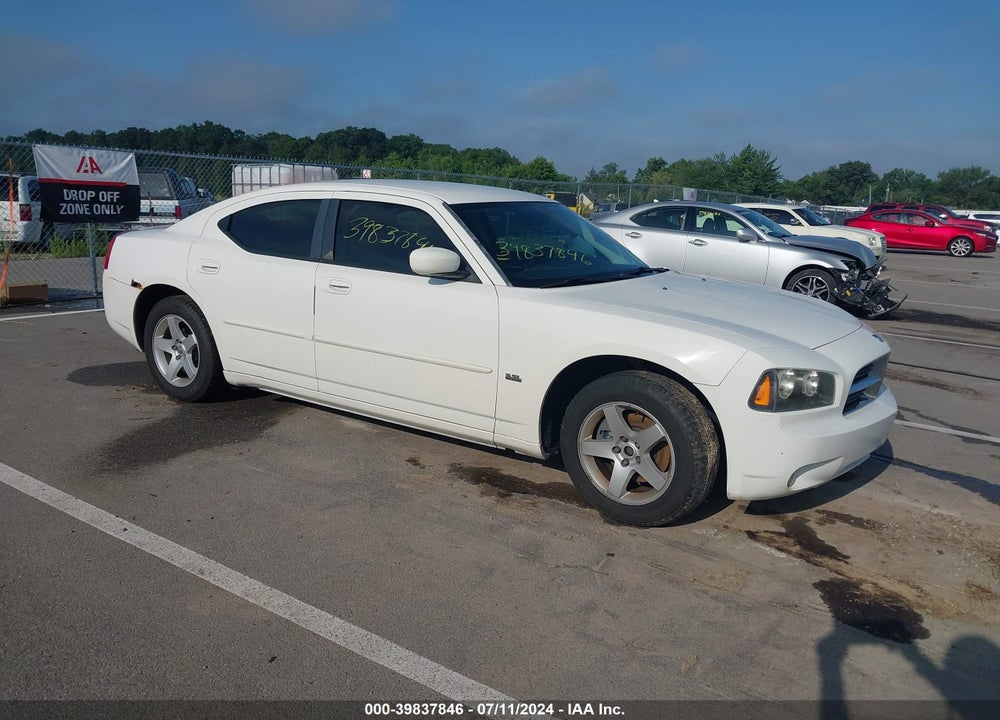 2010 DODGE CHARGER SXT VIN: 2B3CA3CV8AH211996