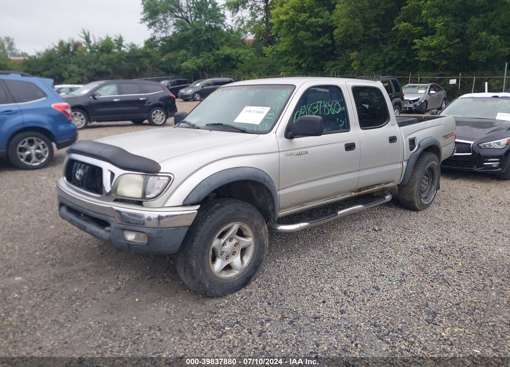 2002 TOYOTA TACOMA BASE V6 VIN: 5TEHN72N72Z035496