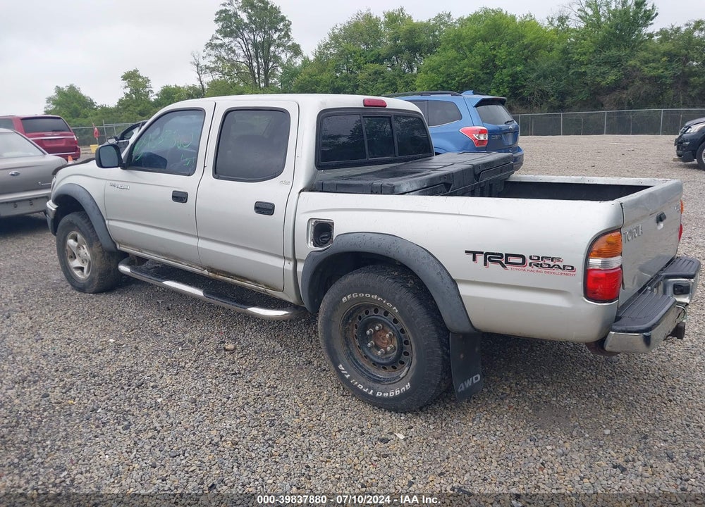 2002 TOYOTA TACOMA BASE V6 VIN: 5TEHN72N72Z035496