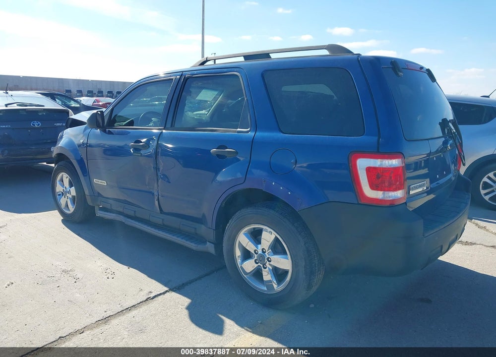 2008 FORD ESCAPE VIN: 1FMCU93168KA50679